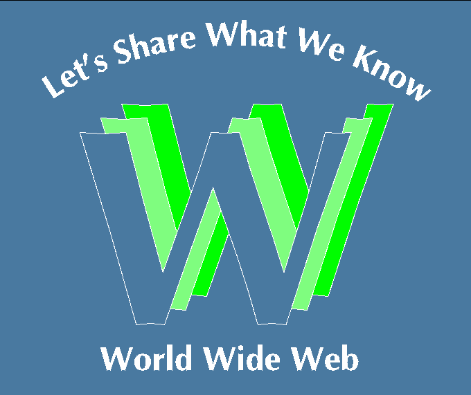 Very aliased logo reading: WWW - Let’s Share What We Know